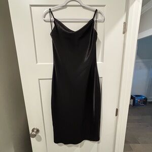 Elegant Black Slip Dress